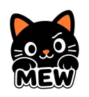 贴纸喵 MewSticker Logo